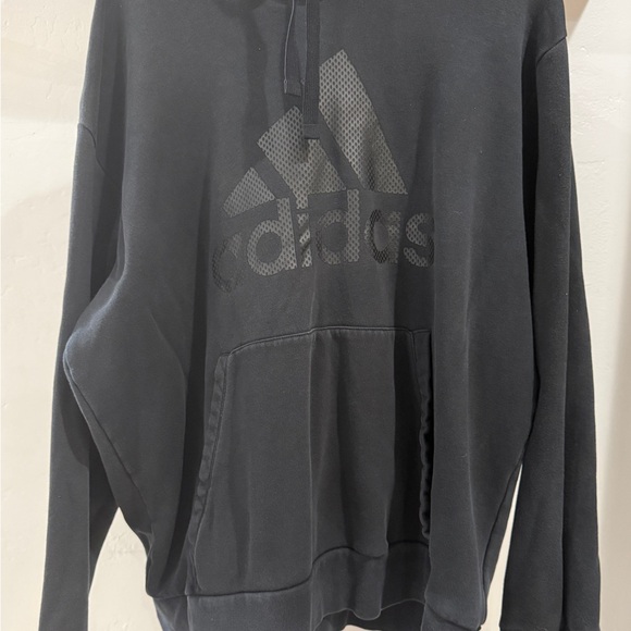 Adidas Men's black Hoodie Sweater - Picture 1 of 2